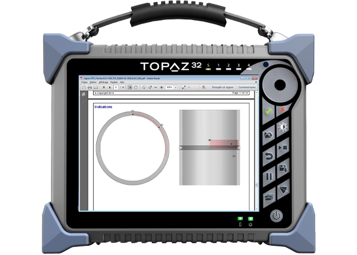 UltraVision Touch Topaz UT Reporting Software